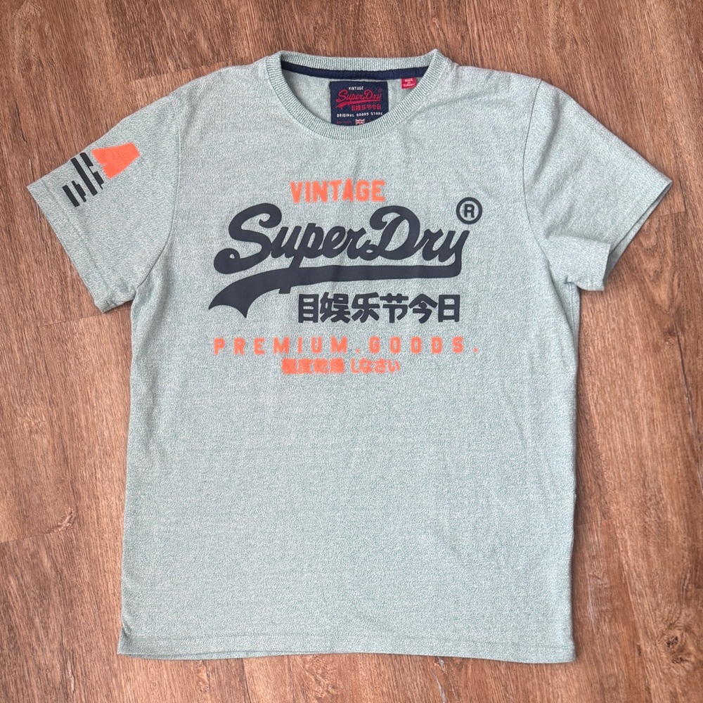 SuperDry Kids Gray T-Shirt